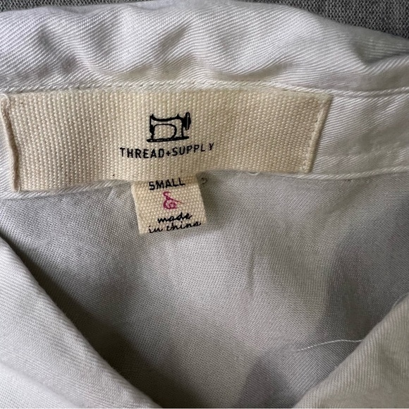 Thread & Supply White Buttoned Midi Sundress - Picture 4 of 5